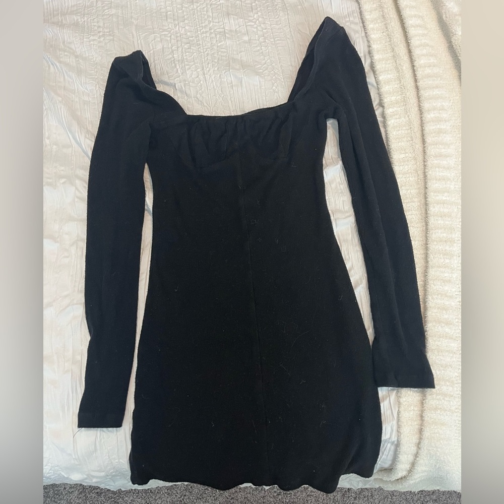 Denielle Mini Dress Black- US 6 color black